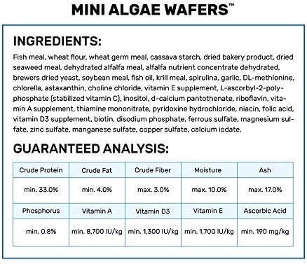 Hikari Tropical Mini Algae Wafers Fish Food