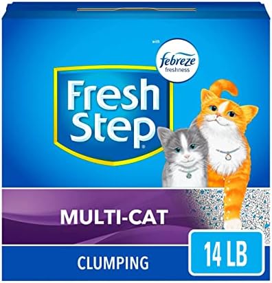 Fresh Step Clumping Cat Litter Multi Cat Odor Control