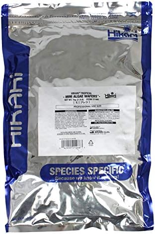 Hikari Tropical Mini Algae Wafers Fish Food, 2.2 lb (1kg)