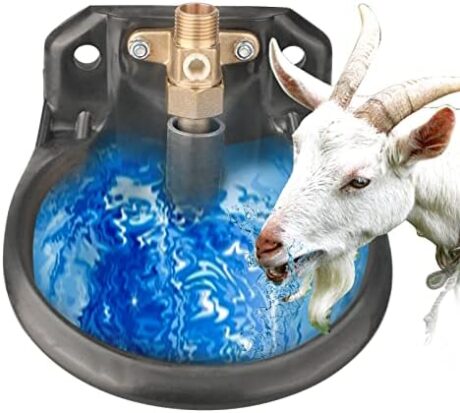 Milifun Goat Waterer Sheep Water Bowls Livestock Water Bowl