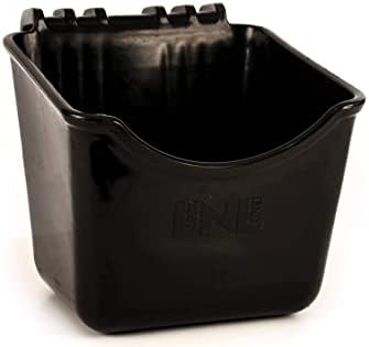 Lock N Load Livestock & Pet Feeds Mountable Heavy Duty Feed Bucket 14''x11''x11'' with Hardware Material Polyethylene Hold up to 12 Quarts