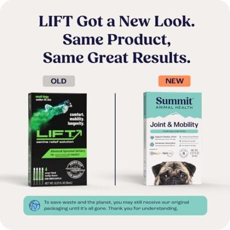 Summit Canine Joint and Mobility Supplement for Small Dogs (Previously Lift)