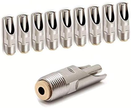 Pack of 10 Pig Waterer Nipple Stainless Steel Hog Waterer