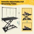 50" Electric Grooming Table for Large Dogs, Professional & Heavy Duty Pet Grooming Table for Dogs at Home