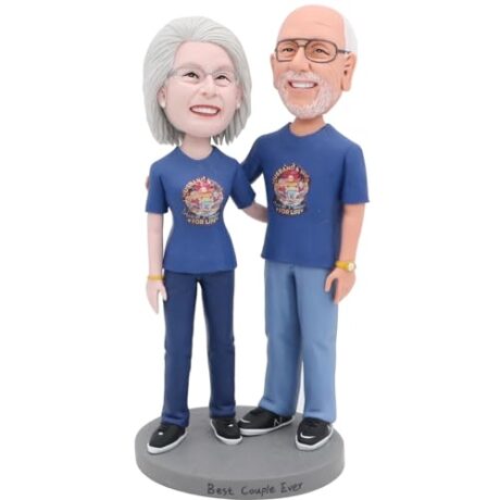 VKLK Custom Bobbleheads Figures 8 inch Personalized Gift for Fathers Day