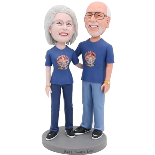 VKLK Custom Bobbleheads Figures 8 inch Personalized Gift for Fathers Day